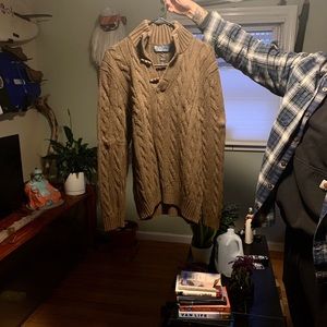 *SOLD* POLO RALPH LAUREN KNITTED SHELL HORN SWEATER